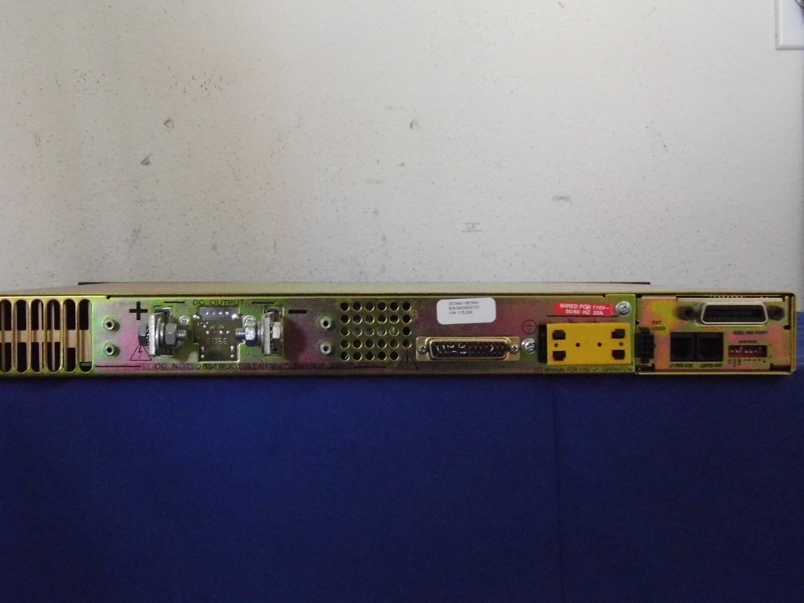 Sorensen DCS60-18E M9C DC Power Supply 90 day warranty (15 in stock) Sorensen DCS60-18E M9C DC Power Supply 90 day warranty (15 in stock)